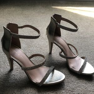 Silver heels